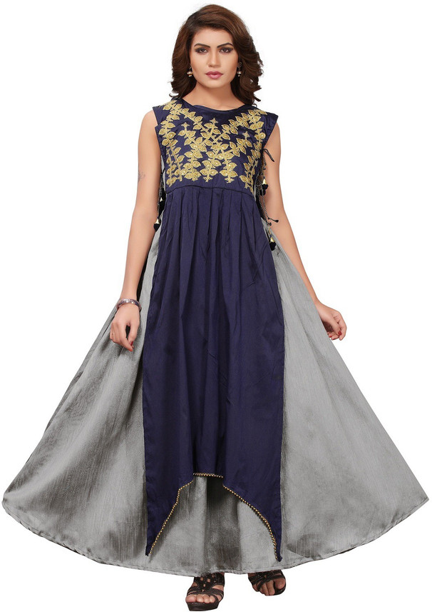 aika grey taffeta