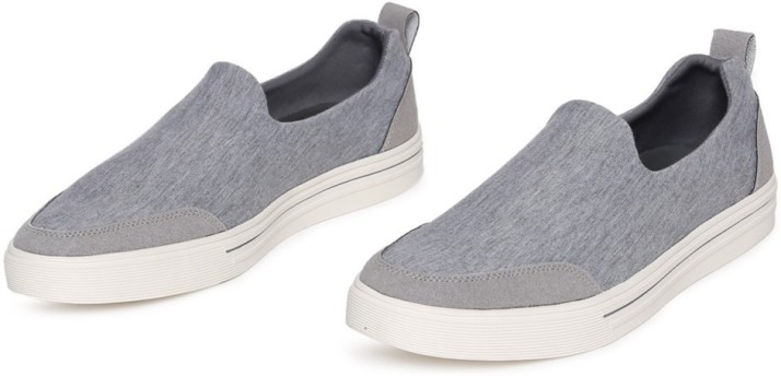 ether grey slip on sneakers