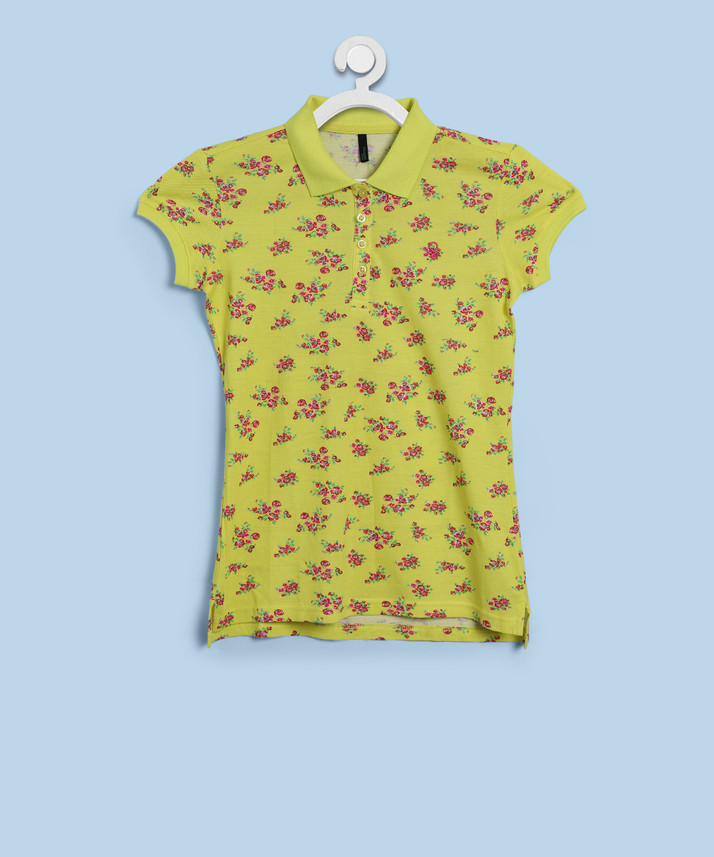 United Colors of Benetton Baby Girls H//S Polo Shirt