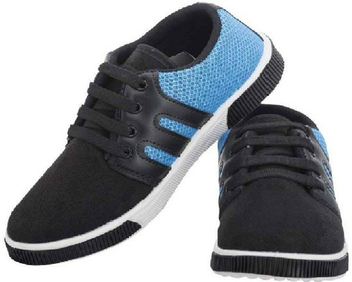 black casual shoes flipkart