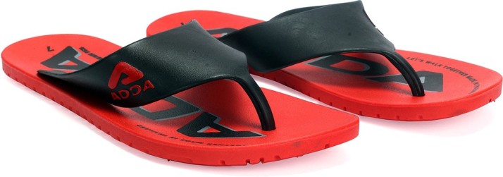 adda red slippers