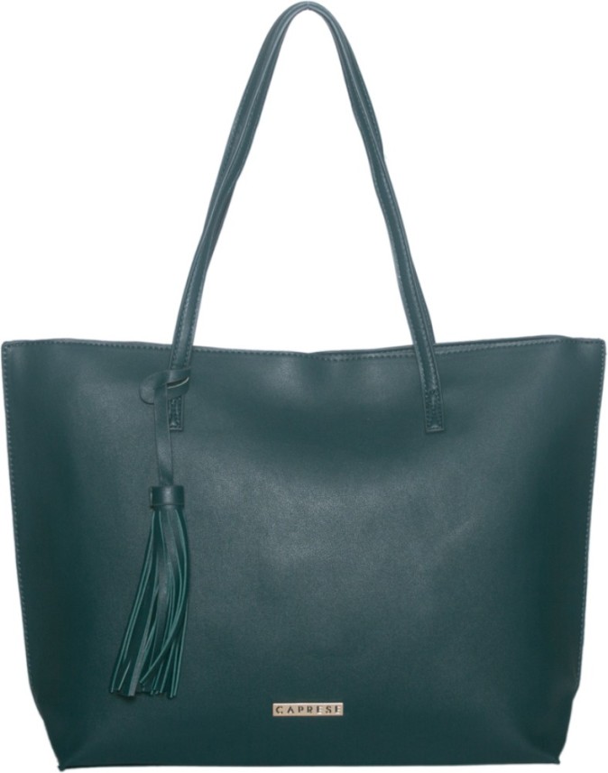 caprese green handbag