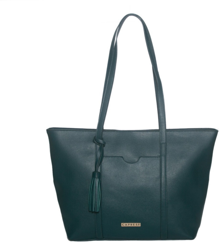 emerald green tote