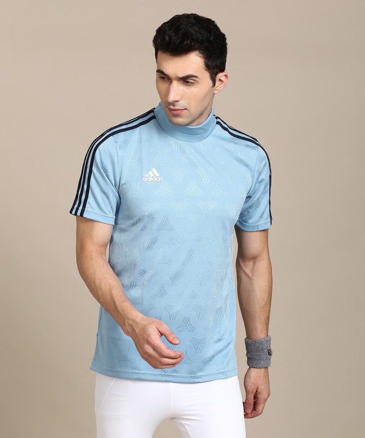 adidas high neck t shirt