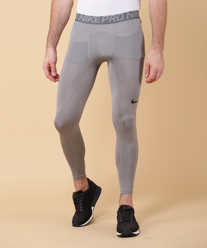 nike grey tights mens