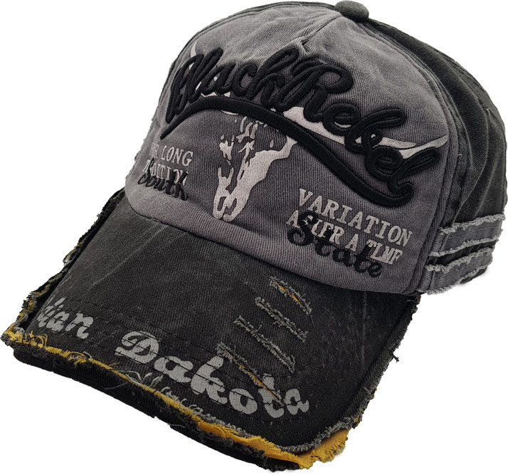 Sports Caps Rebel Black Cap 