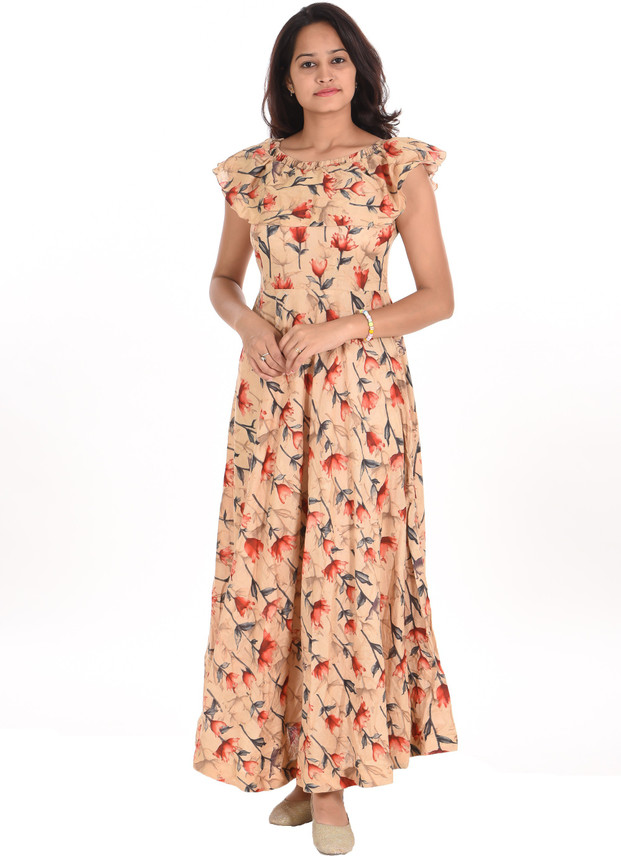 cotton gown on flipkart