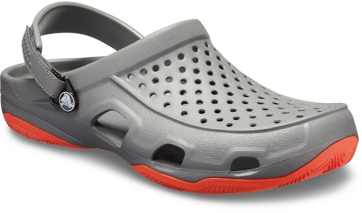 CROCS Men Grey Sandals - Buy Slate Grey 