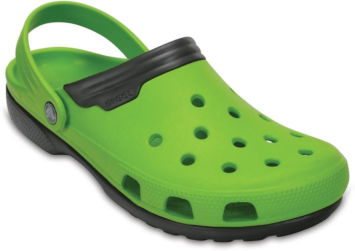 crocs men green