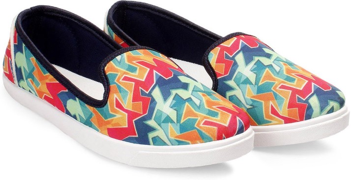 canvas slip ons for women