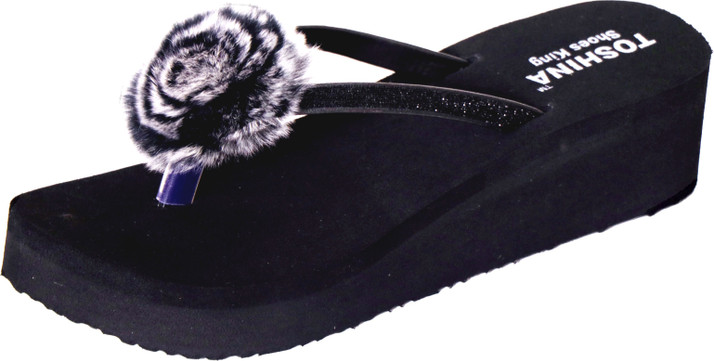 TOSHINA SHOES KING Wedges Flip Flops 