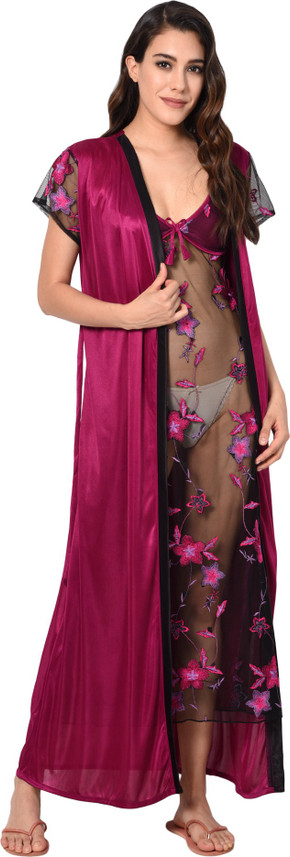 Night dress for honeymoon flipkart clearance