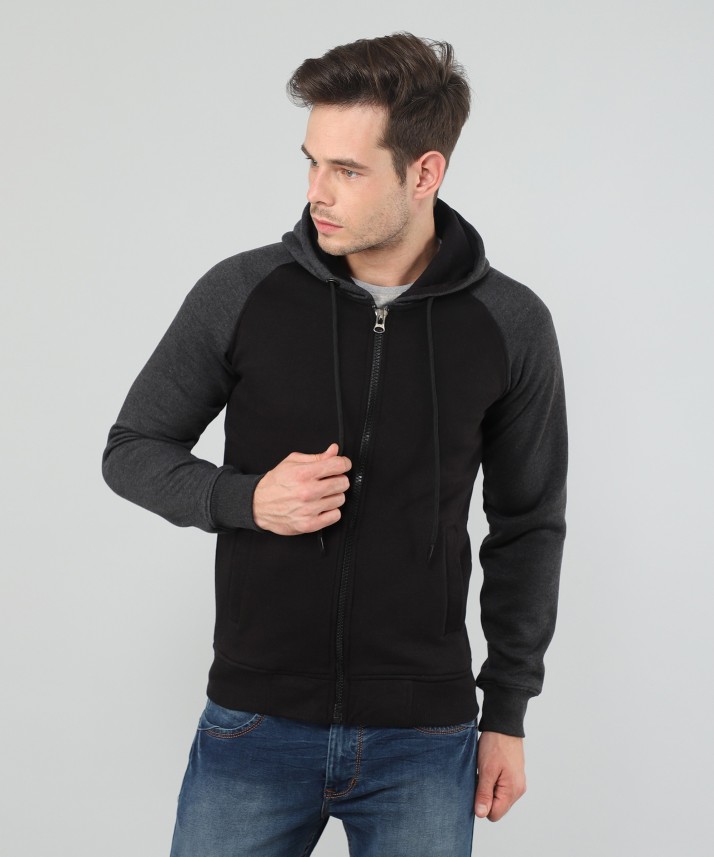 black hoodie flipkart