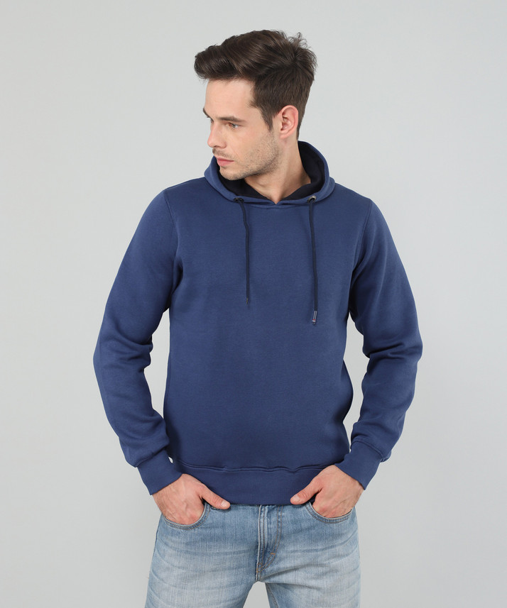 Full Sleeve Solid Men Sweatshirt 