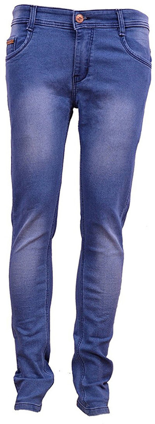 king shine Slim Men Blue Jeans - Buy 