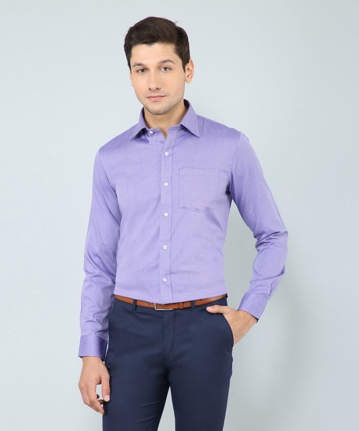 lavender formal shirt