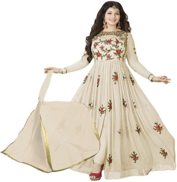 designer anarkali suits flipkart