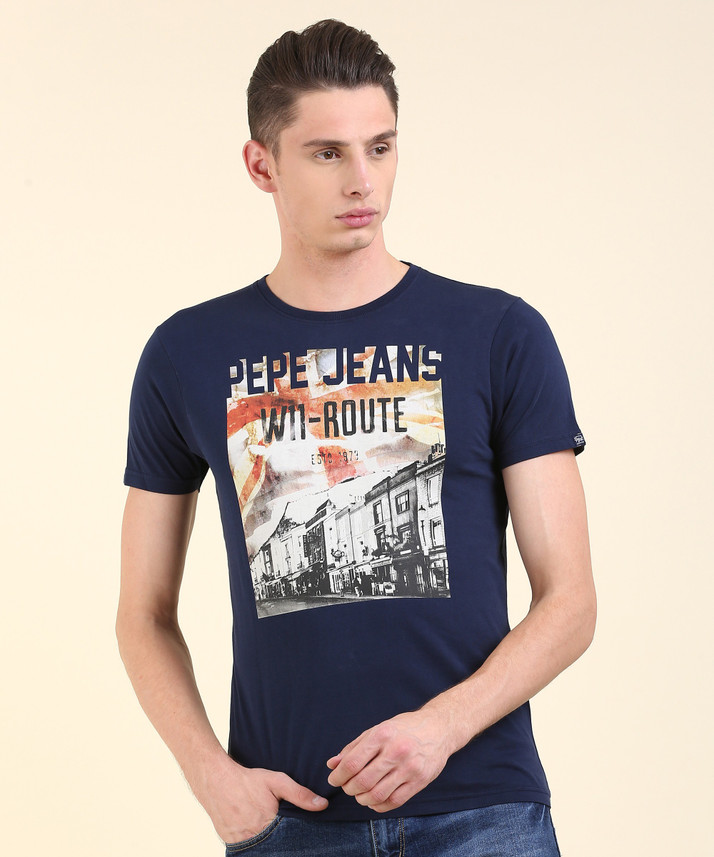 denim t shirt flipkart