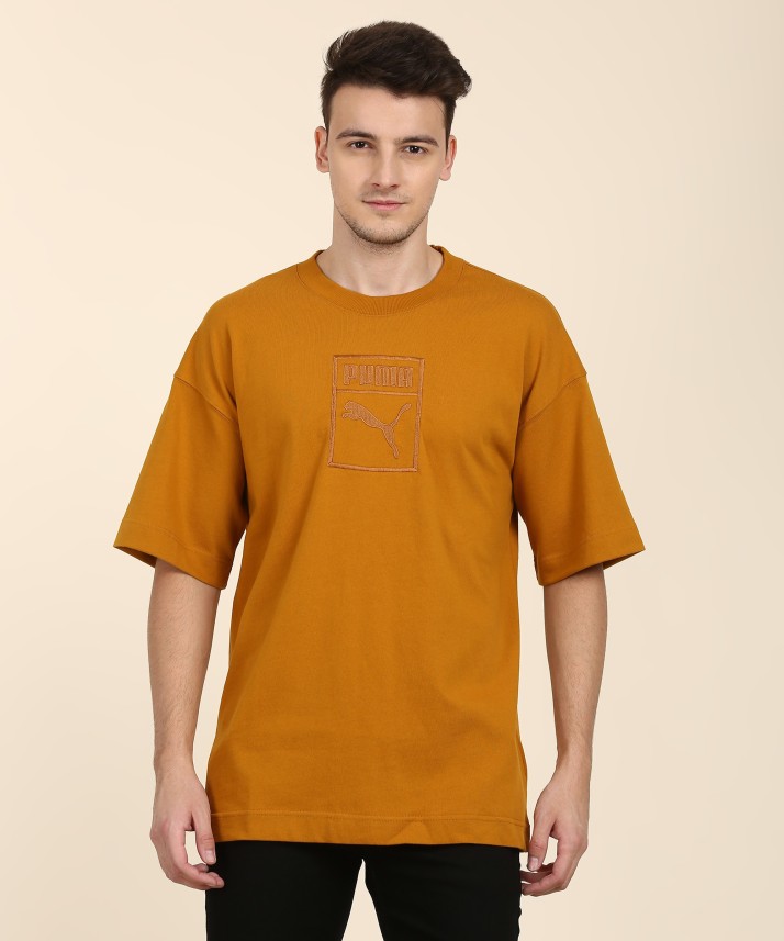 brown puma shirt