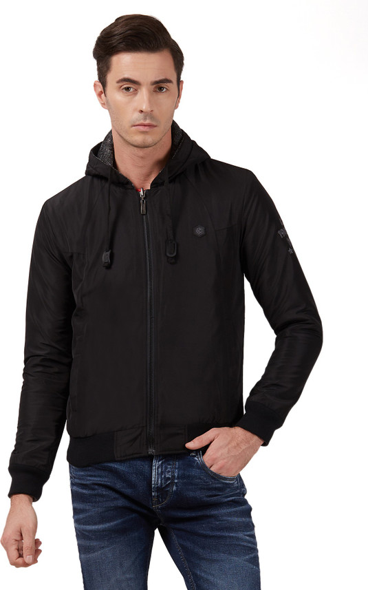 killer full sleeve solid men's denim jacket