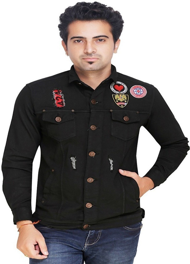 denim jacket men flipkart