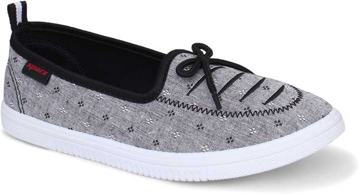 Sparx Women Sl 115 Black White Slip On Sneakers For Women Buy