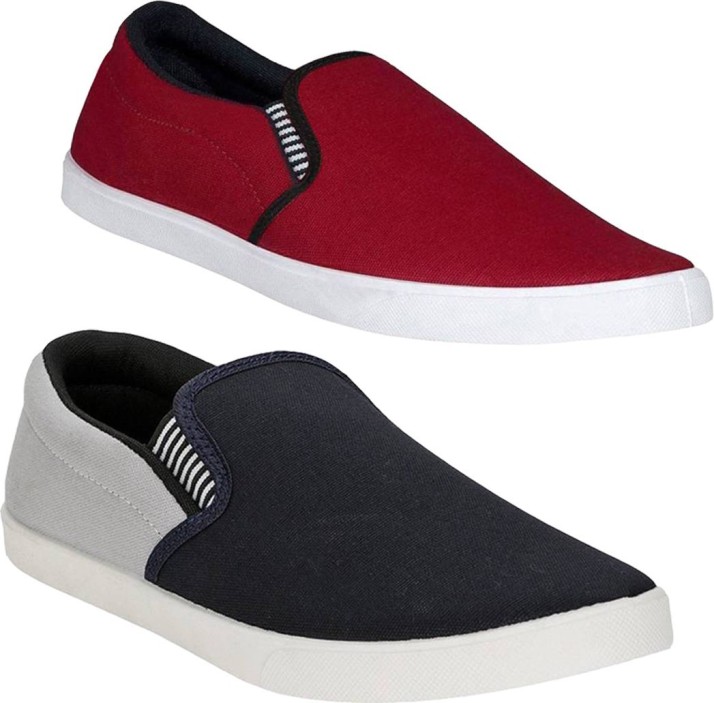 BRUTON Combo Pack Of 2 Casual Shoes 