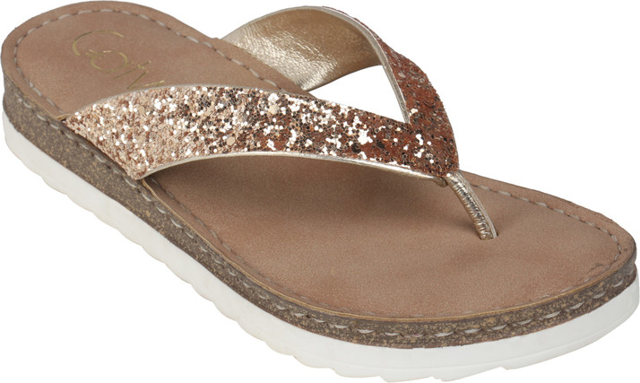 catwalk rose gold sandals