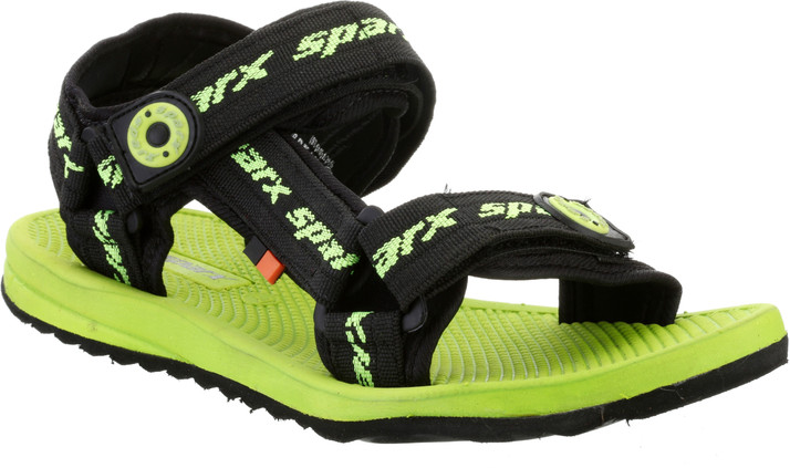 sparx green sandals