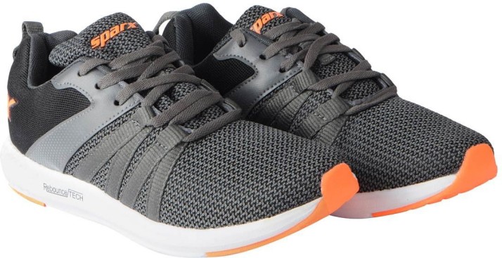 sparx men's mesh running shoes