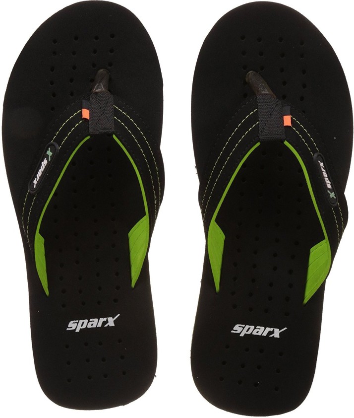 Sparx Slippers - Buy Black Color Sparx 