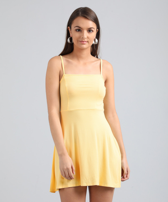 forever 21 yellow dress