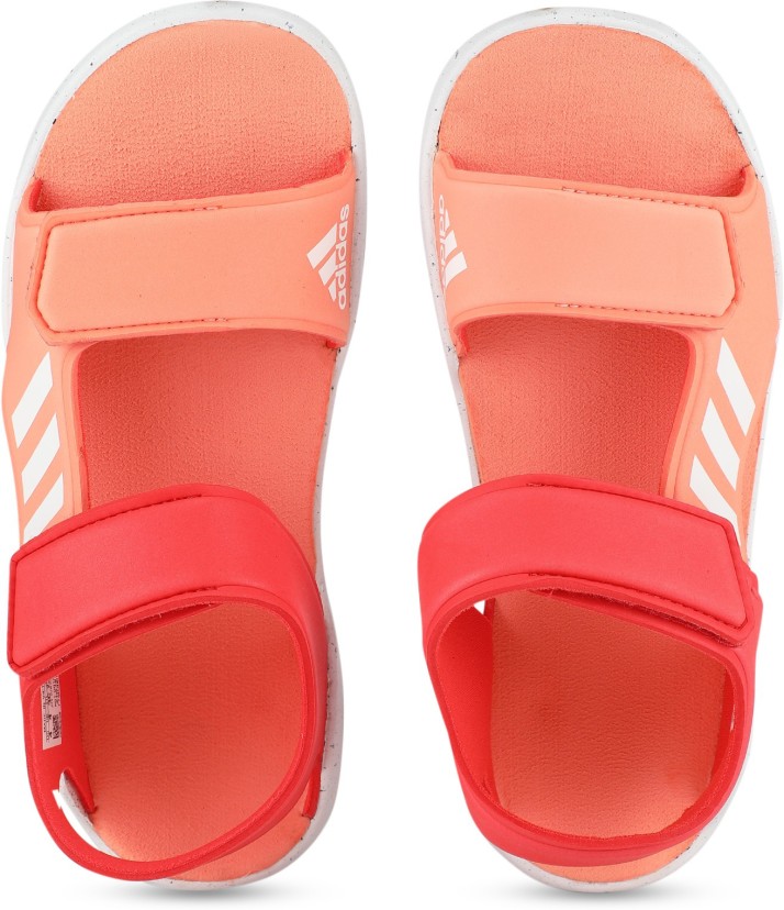 girls orange sandals