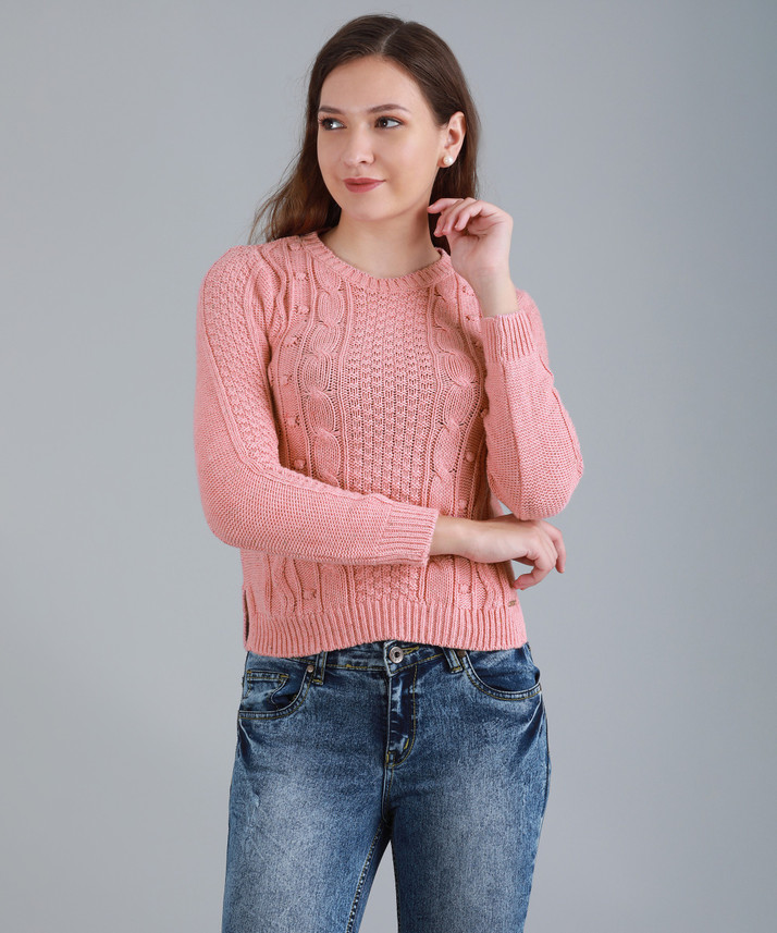 aeropostale pink sweater