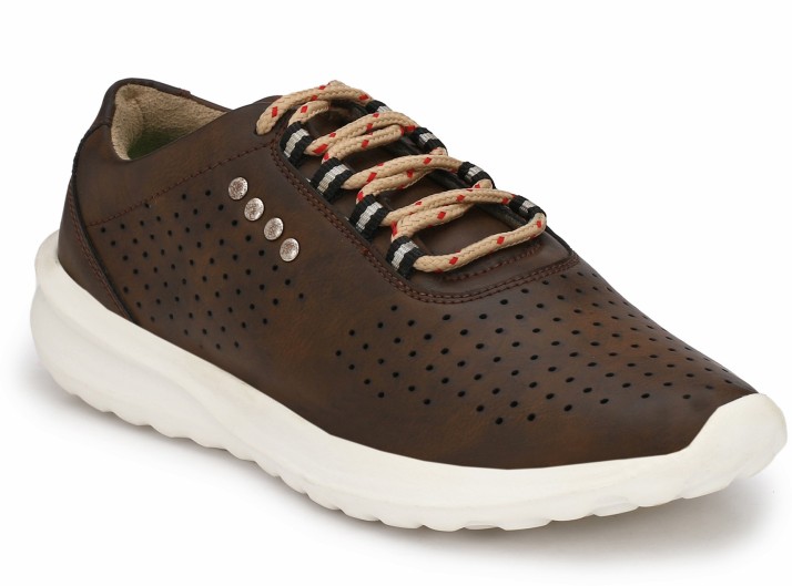 DotFit Brown Atheisure Sneakers Casual 