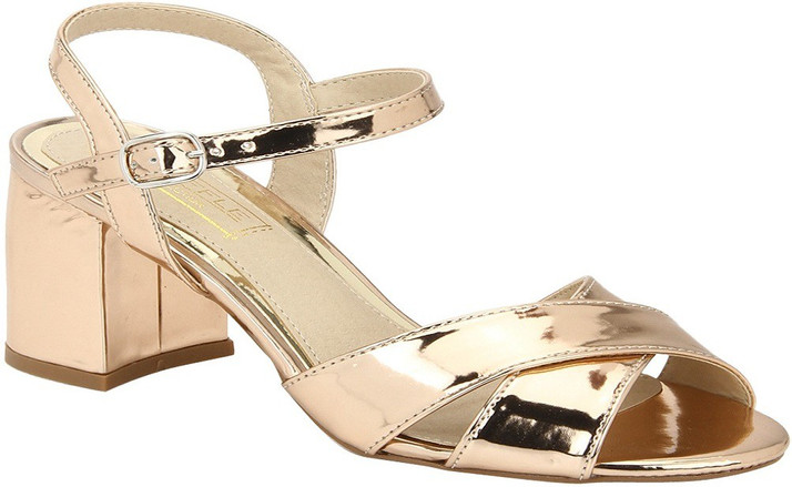 truffle collection rose gold heels