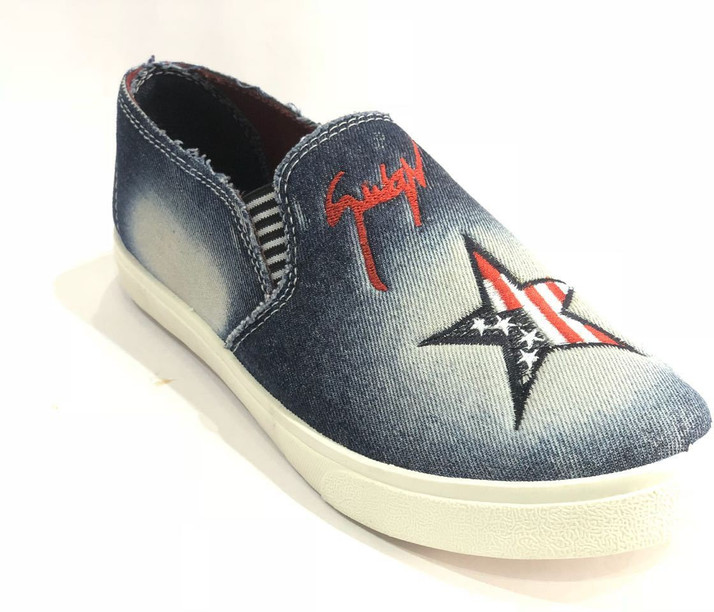 denim shoes flipkart