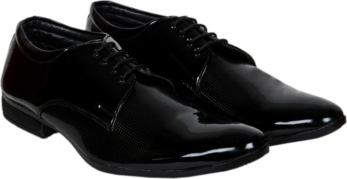 party wear shoes black shining