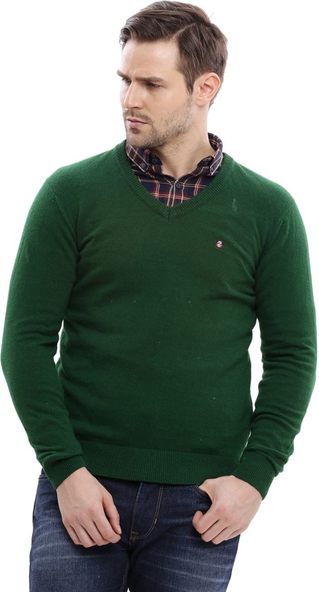 izod green sweater