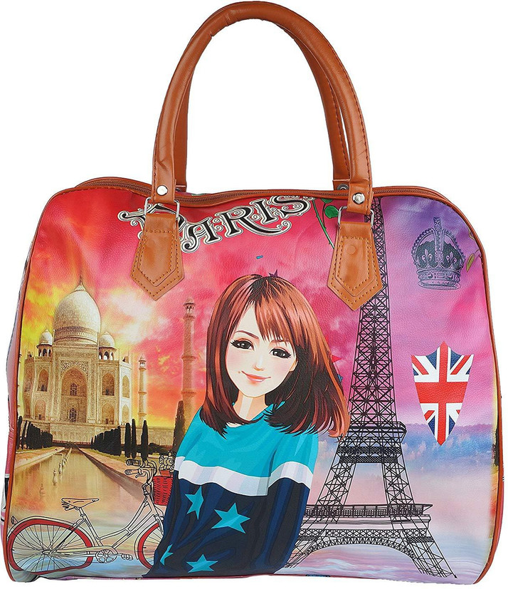 multicolor shoulder bag