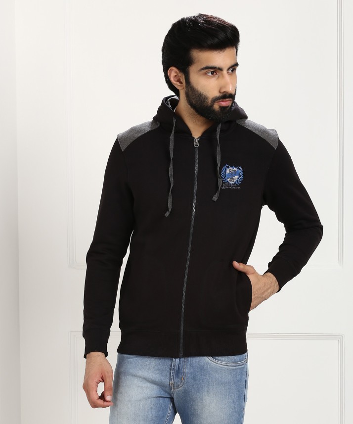 black hoodie flipkart