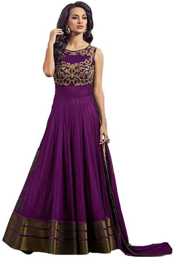 party wear anarkali suit flipkart