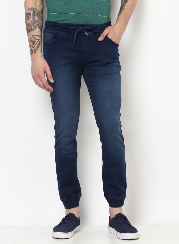 MONTE CARLO Jogger Fit Men Light Blue 