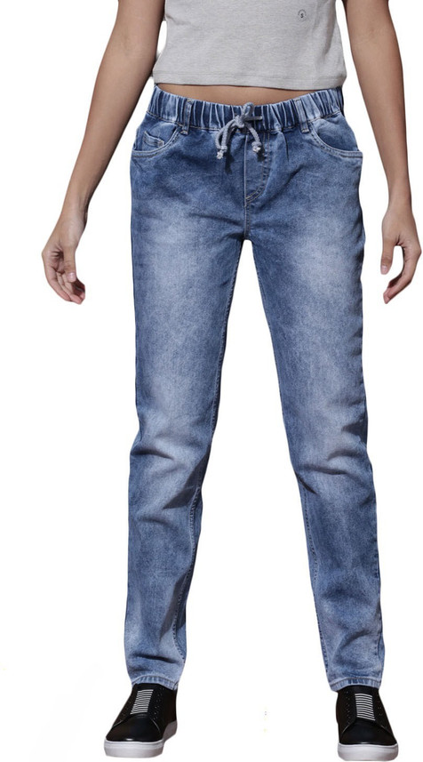 joggers jeans for womens flipkart