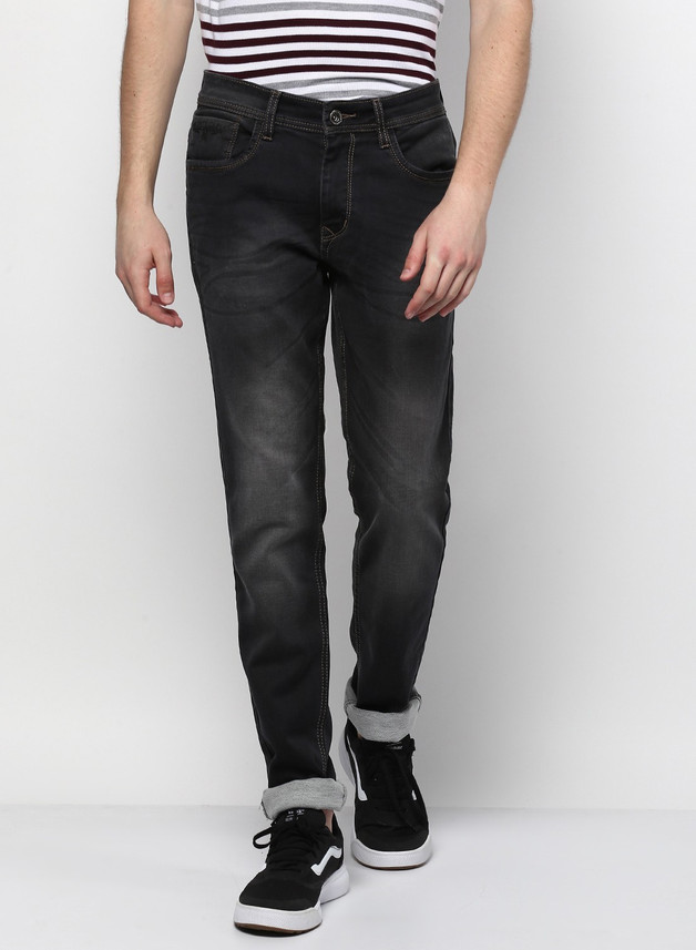MONTE CARLO Regular Men Black Jeans 