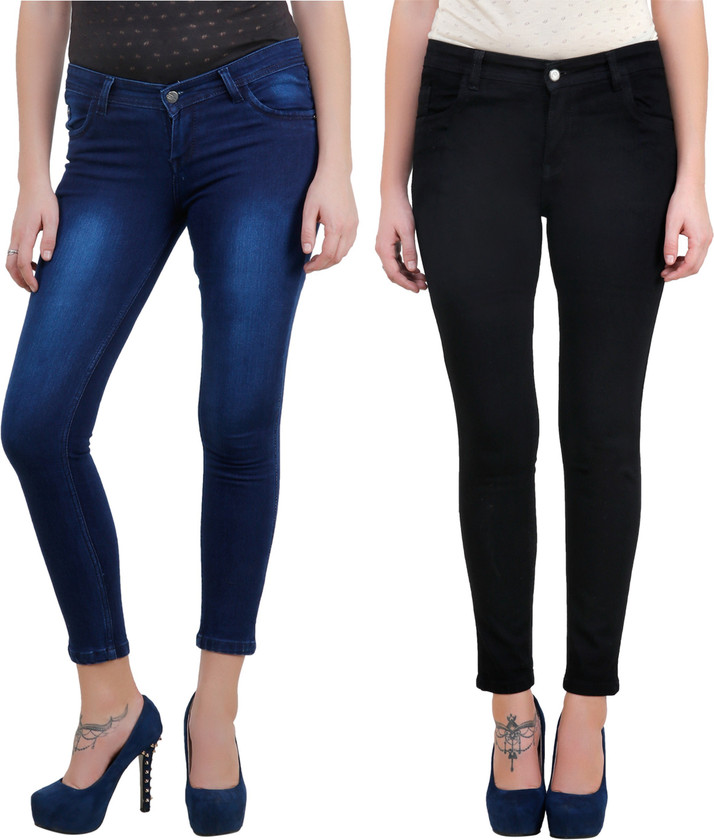 VAP Store Skinny Women Dark Blue, Black 