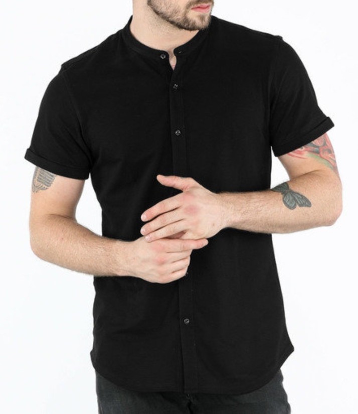 best black shirt