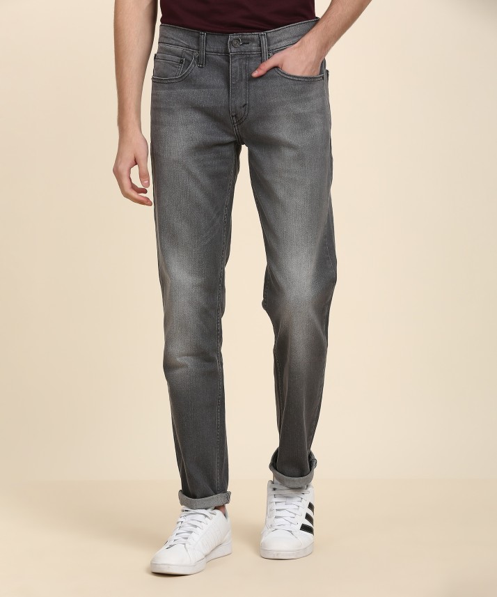 levi's dark grey men's jeans