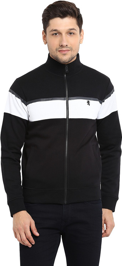Full Sleeve Color Block Men Sweatshirt 