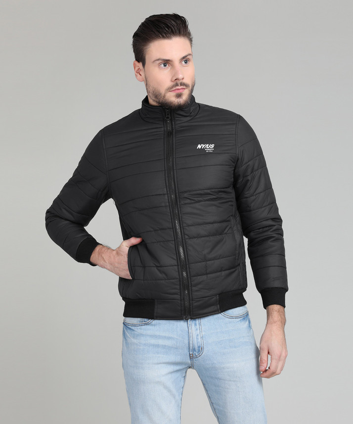 Full Sleeve Solid Men Jacket 